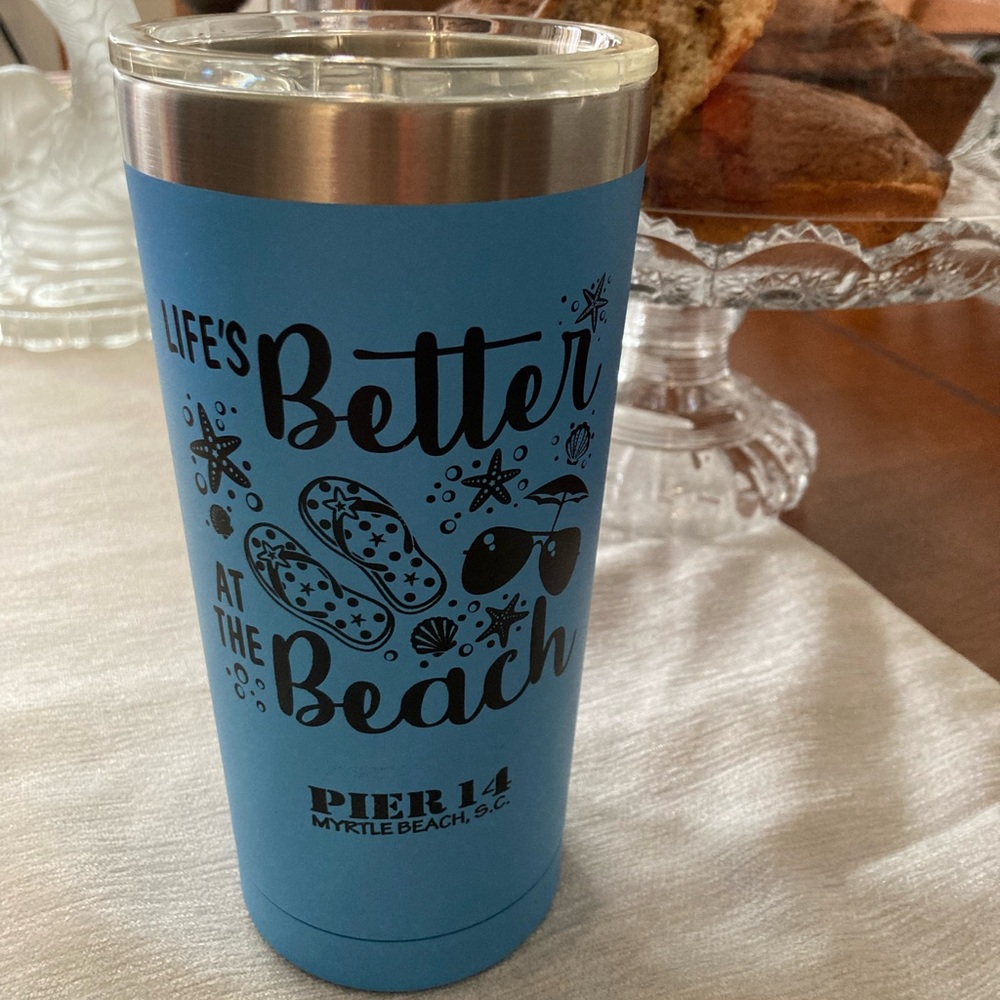 Pier 14 Blue Tumbler